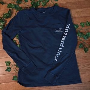 Vineyard Vines : Navy Blue Long sleeve t-shirt